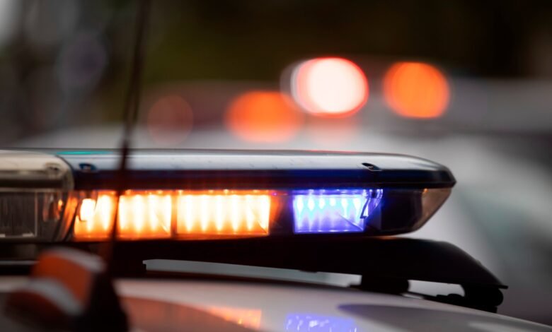 फोटो: एक पुलिस इकाई एक घटना के दृश्य में पहुंचती है।